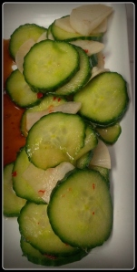 Marinated Cucumber-Daikon Salad